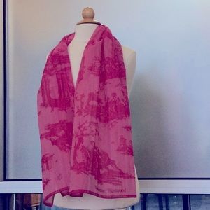 Vivienne Westwood Vintage Toile de Jouy Long Scarf